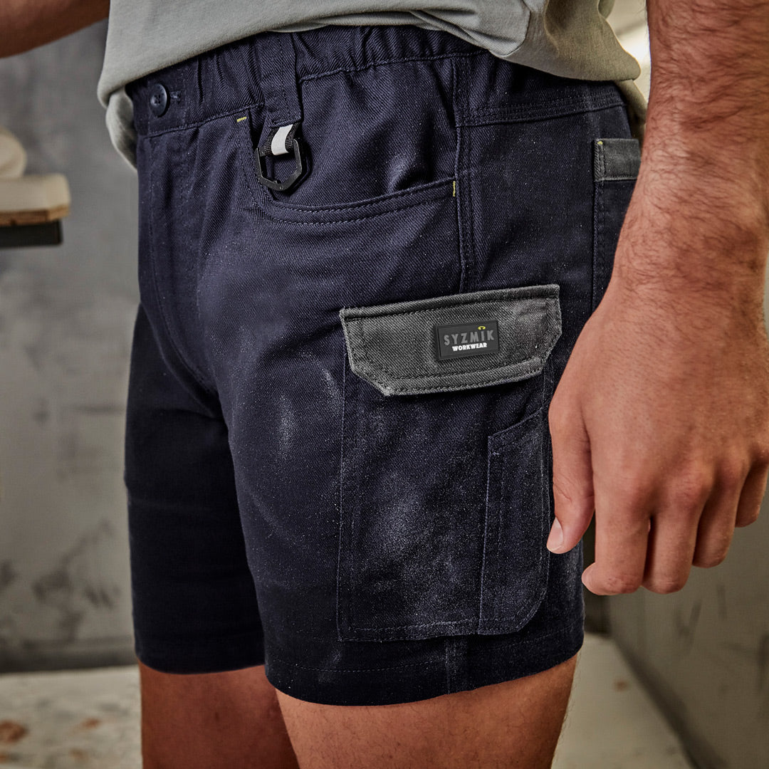 House of Uniforms The Rugged Cooling Stretch Short Short | Mens Syzmik