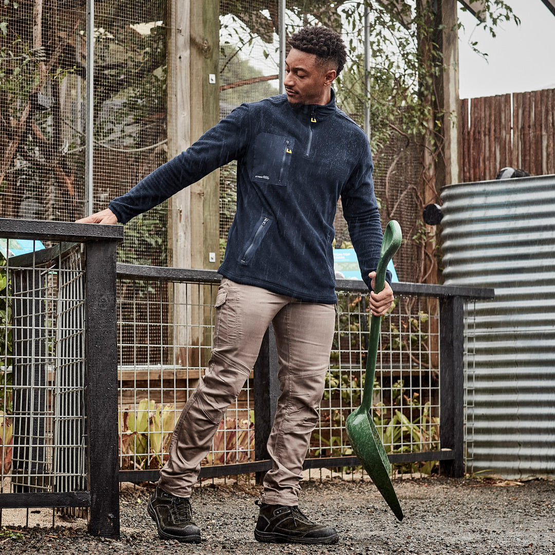 House of Uniforms The Lightweight Zip Polar Fleece Jumper | Adults Streetworx