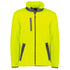 House of Uniforms The Full Zip Boucle Fleece Jacket | Adults Streetworx Hi Vis Yellow