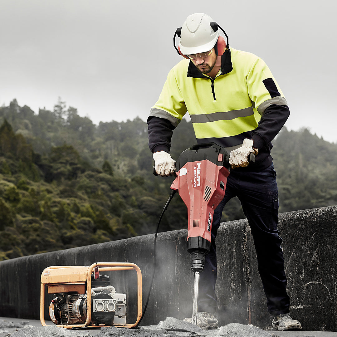 House of Uniforms The Justin Jumper | Mens | 1/4 Zip Taped Syzmik