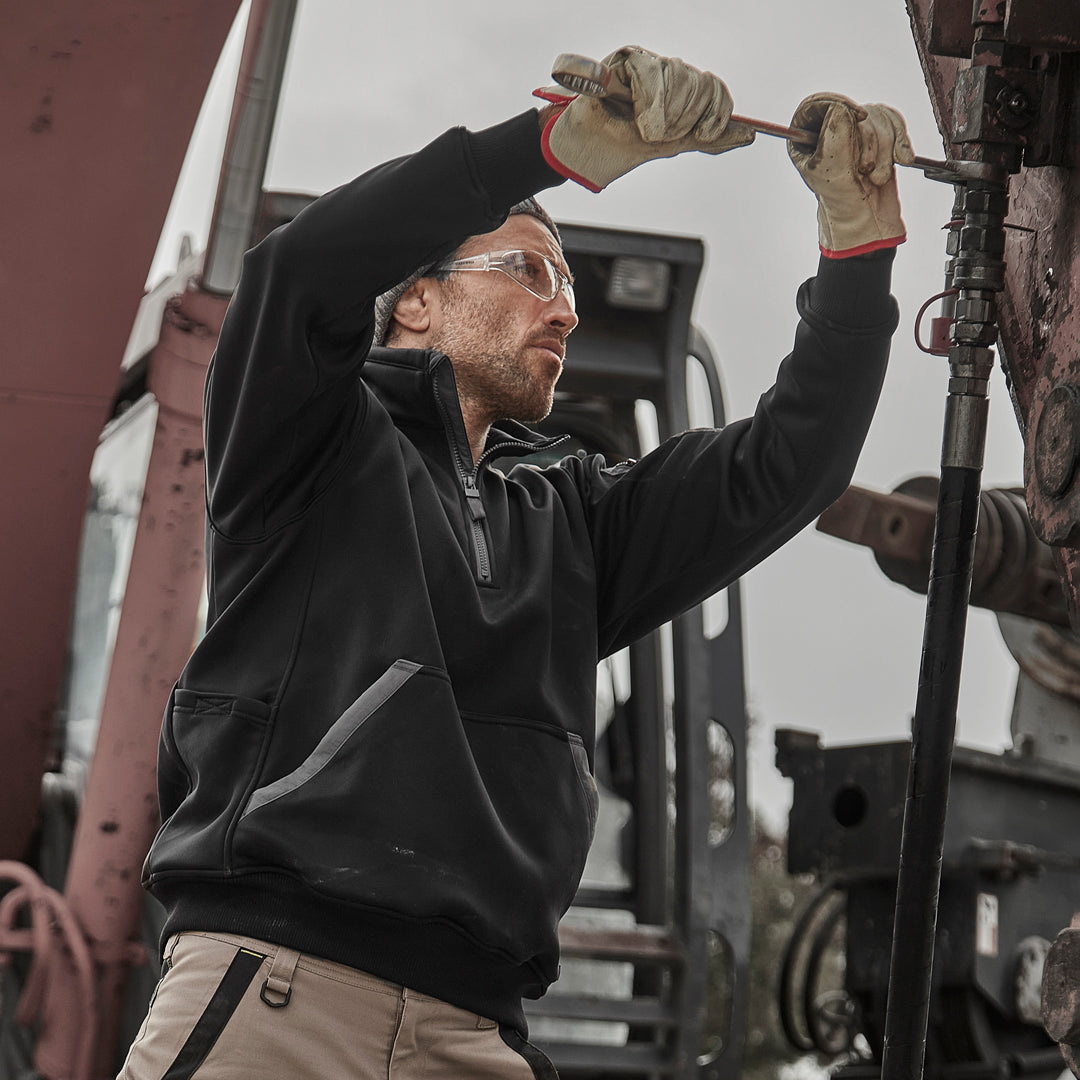 House of Uniforms The Water Resistant Zip Jumper | Adults Streetworx