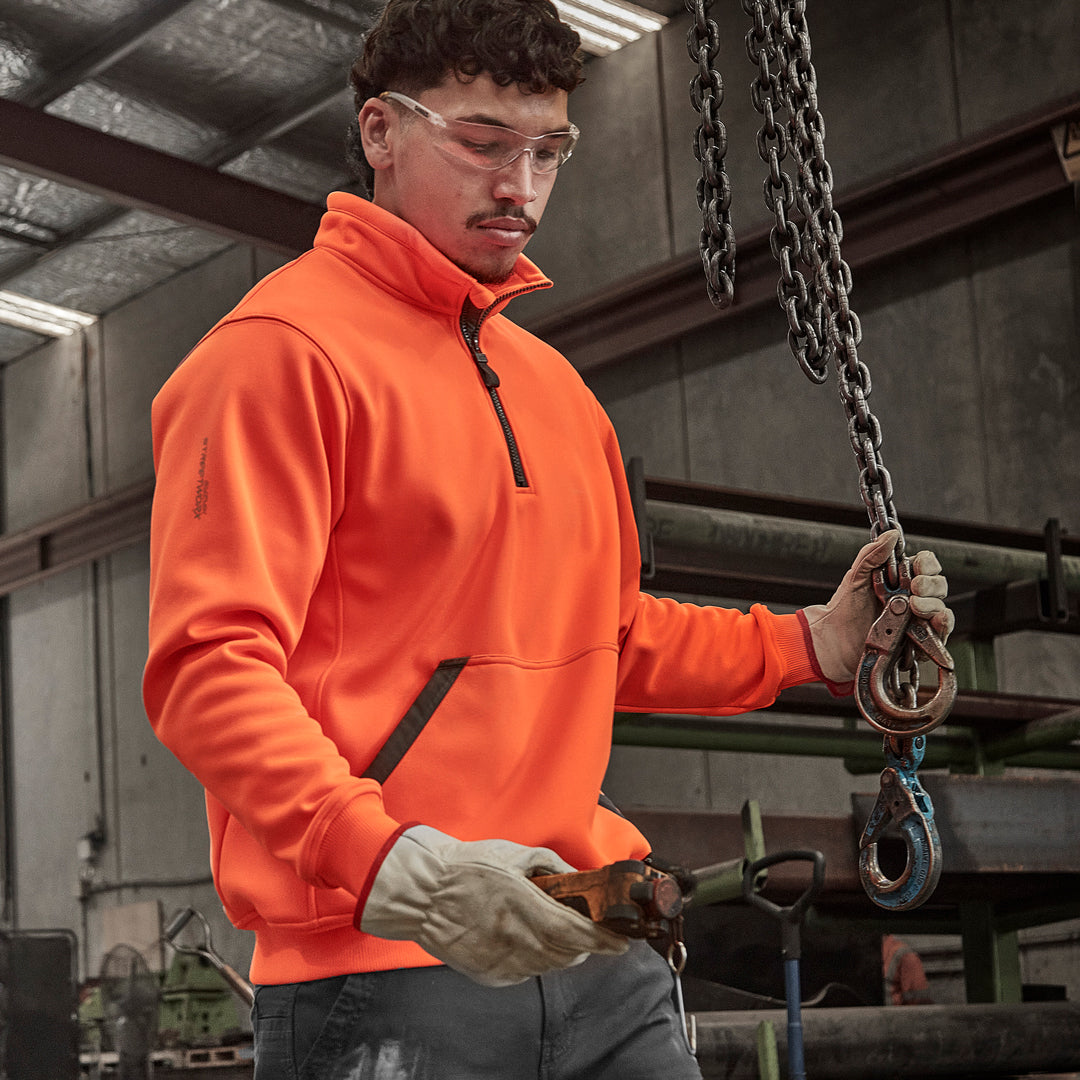 House of Uniforms The Water Resistant Zip Jumper | Adults Streetworx