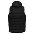 House of Uniforms The Hooded Puffer Vest | Unisex Streetworx