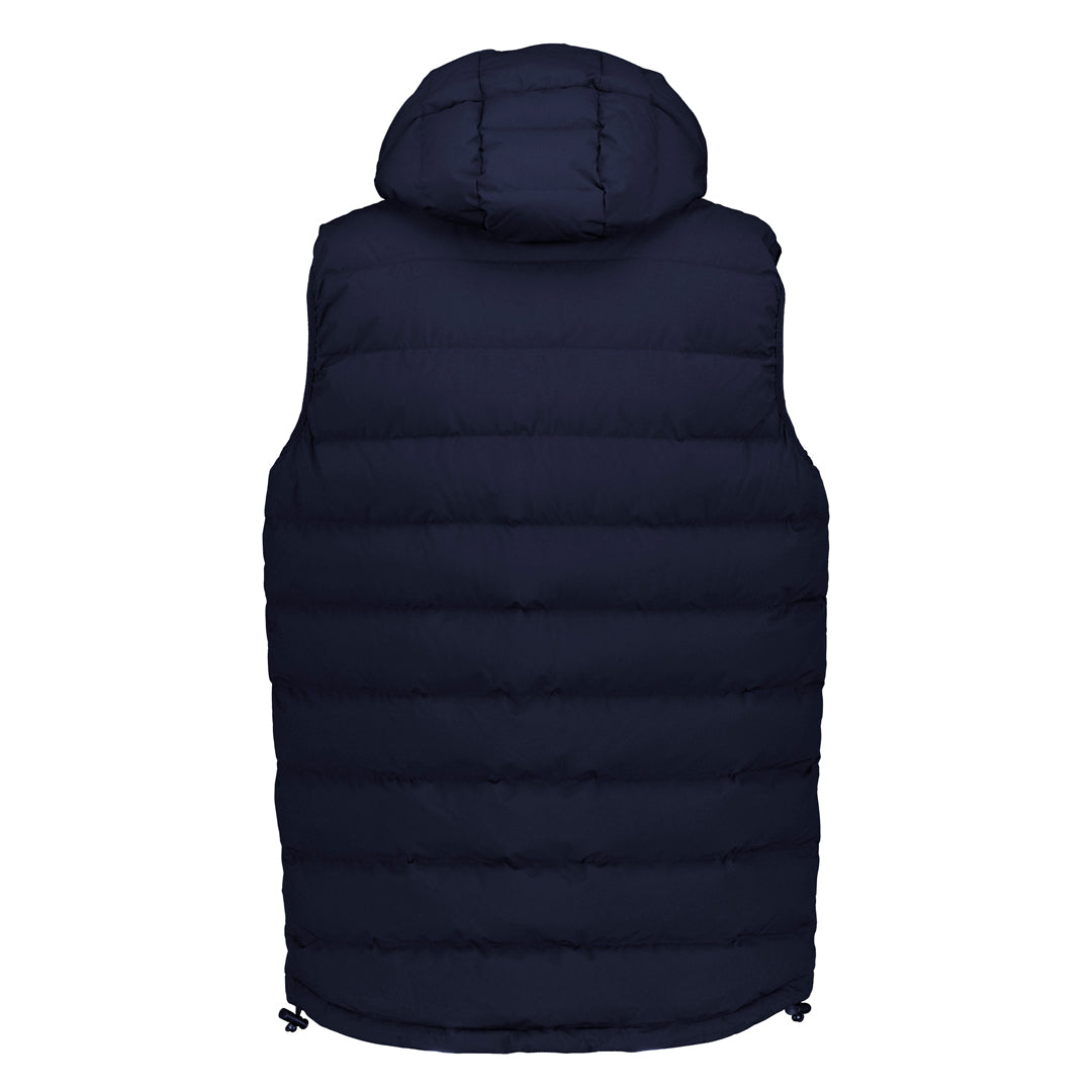 House of Uniforms The Hooded Puffer Vest | Unisex Streetworx