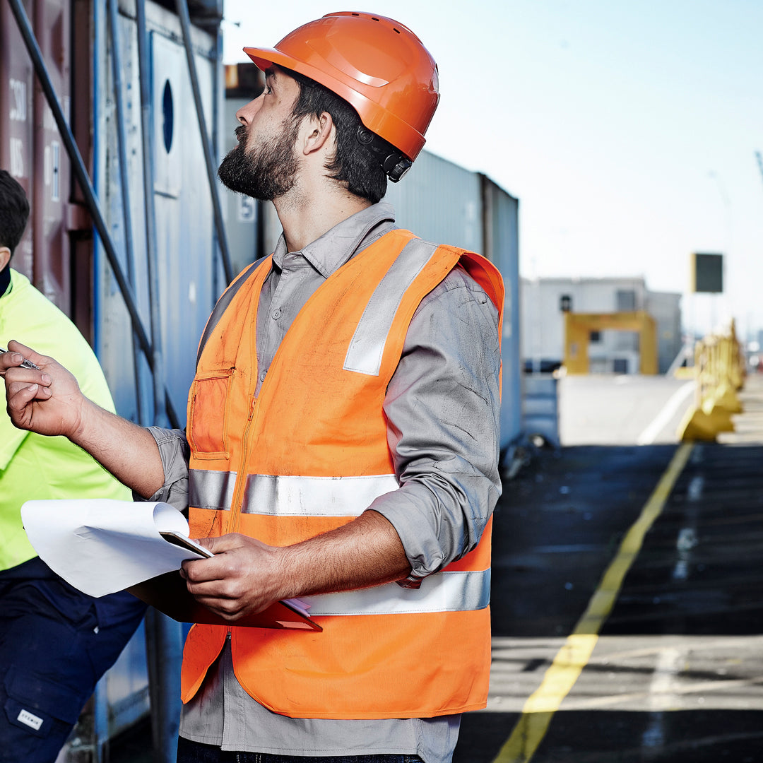 House of Uniforms The Tim Vest | Mens | Zip Syzmik