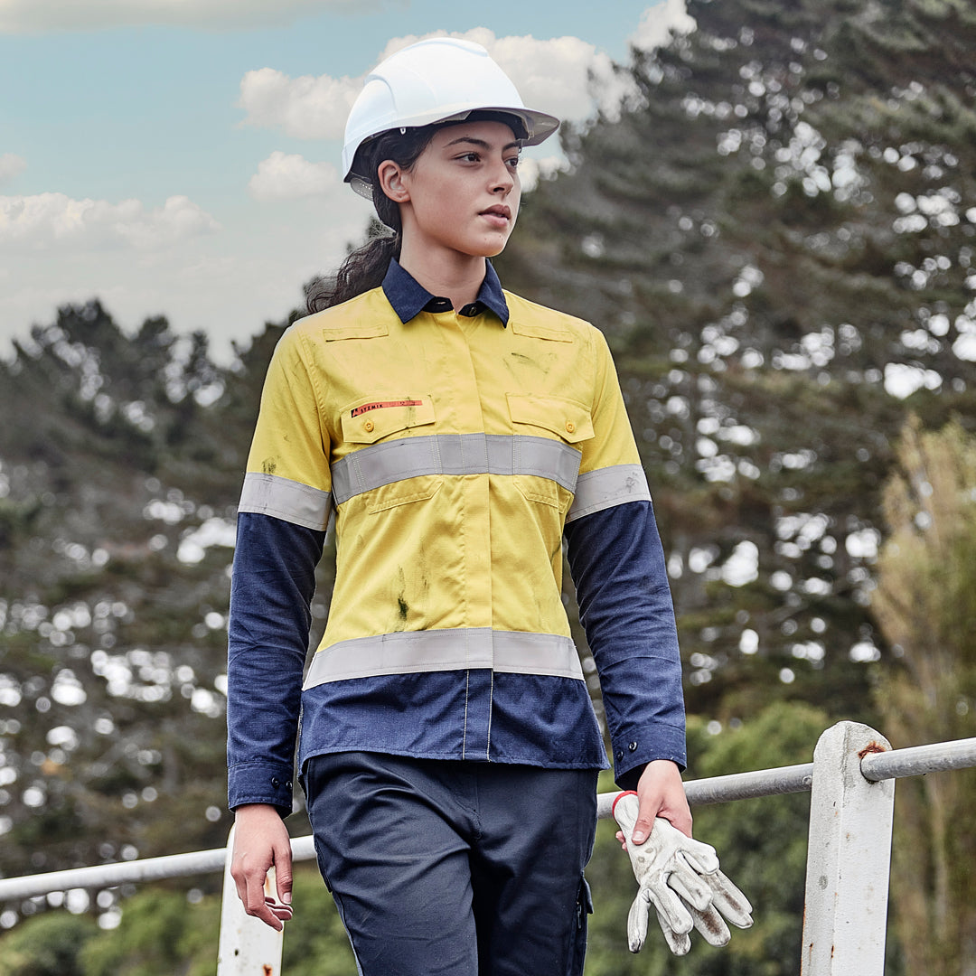 House of Uniforms The Flame Resistant Taped Shirt | Ladies Syzmik