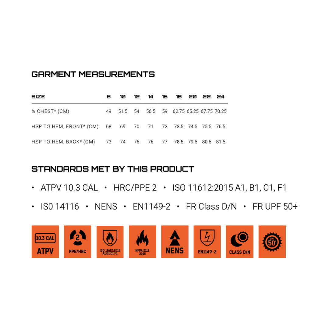 House of Uniforms The Flame Resistant Taped Shirt | Ladies Syzmik