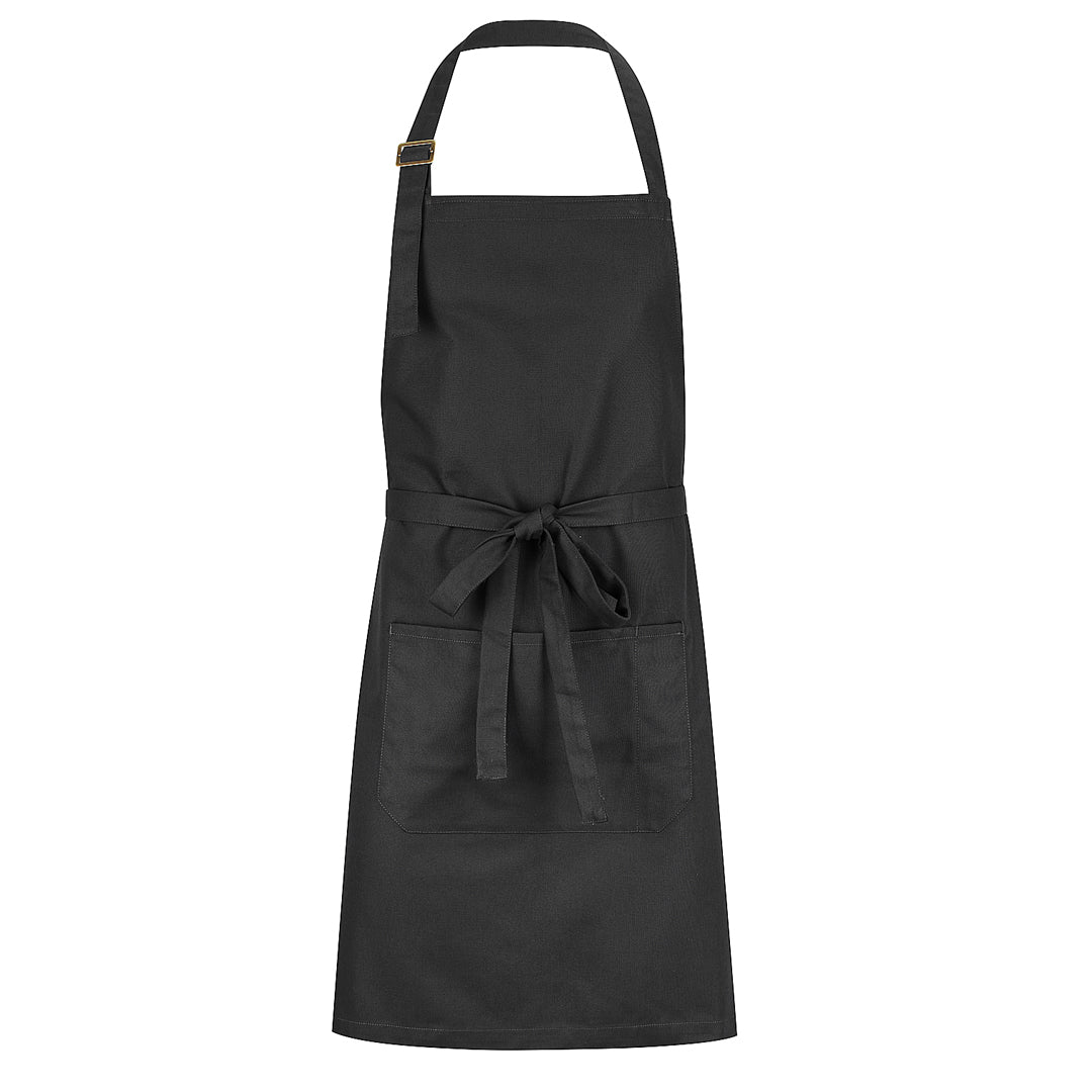 House of Uniforms The Alfie Apron | Bib Identitee Black