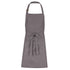 House of Uniforms The Alfie Apron | Bib Identitee Grey