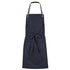 House of Uniforms The Manhattan Apron | Bib Identitee Navy