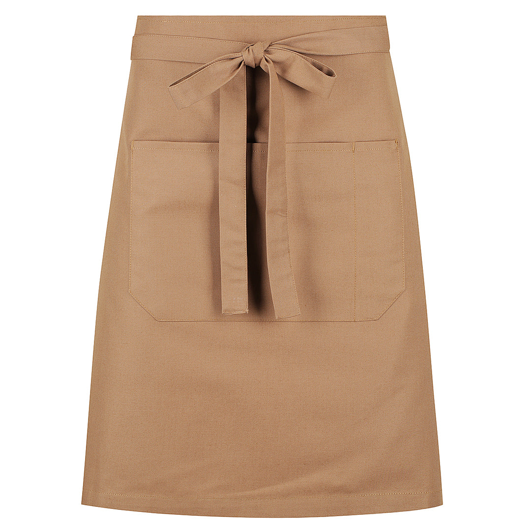 House of Uniforms The Capri Waist Apron Identitee Khaki-as