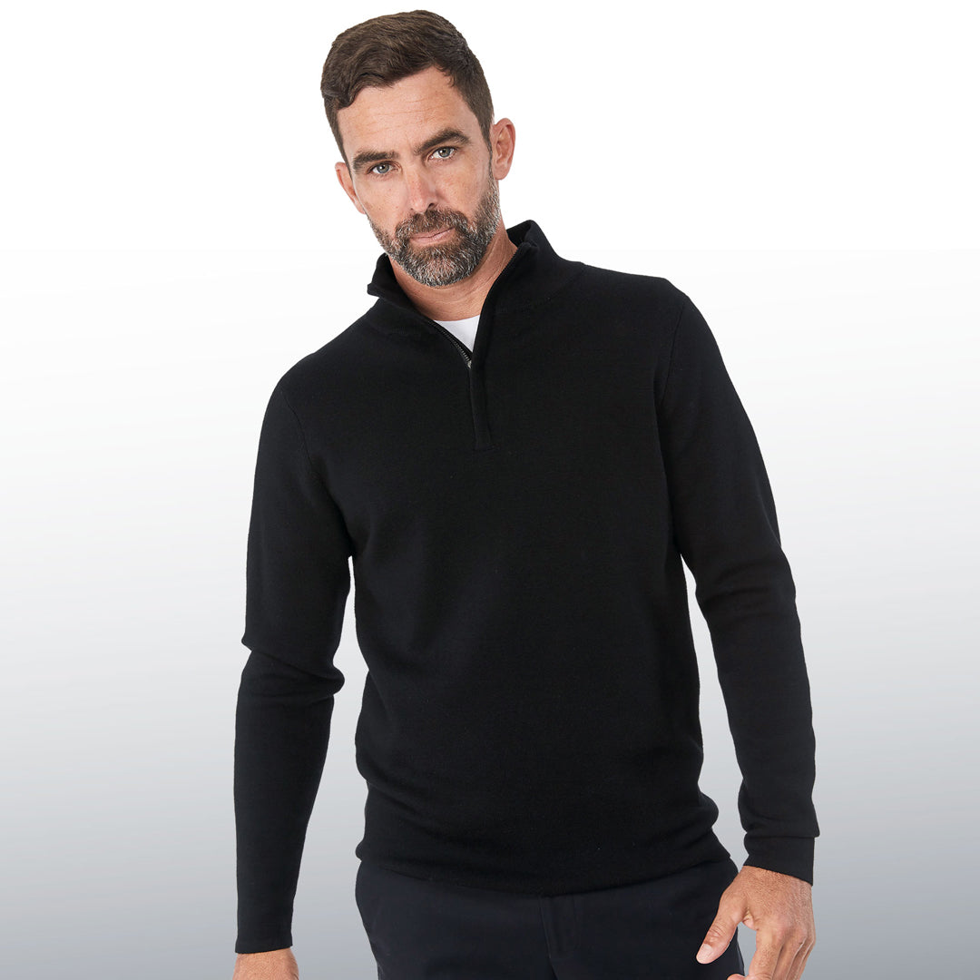 House of Uniforms The Highlander ZQ Merino Jumper | Mens Barkers
