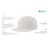 House of Uniforms The Cruz Organic Cotton Flat Peak Cap | Atlantis Atlantis Headwear