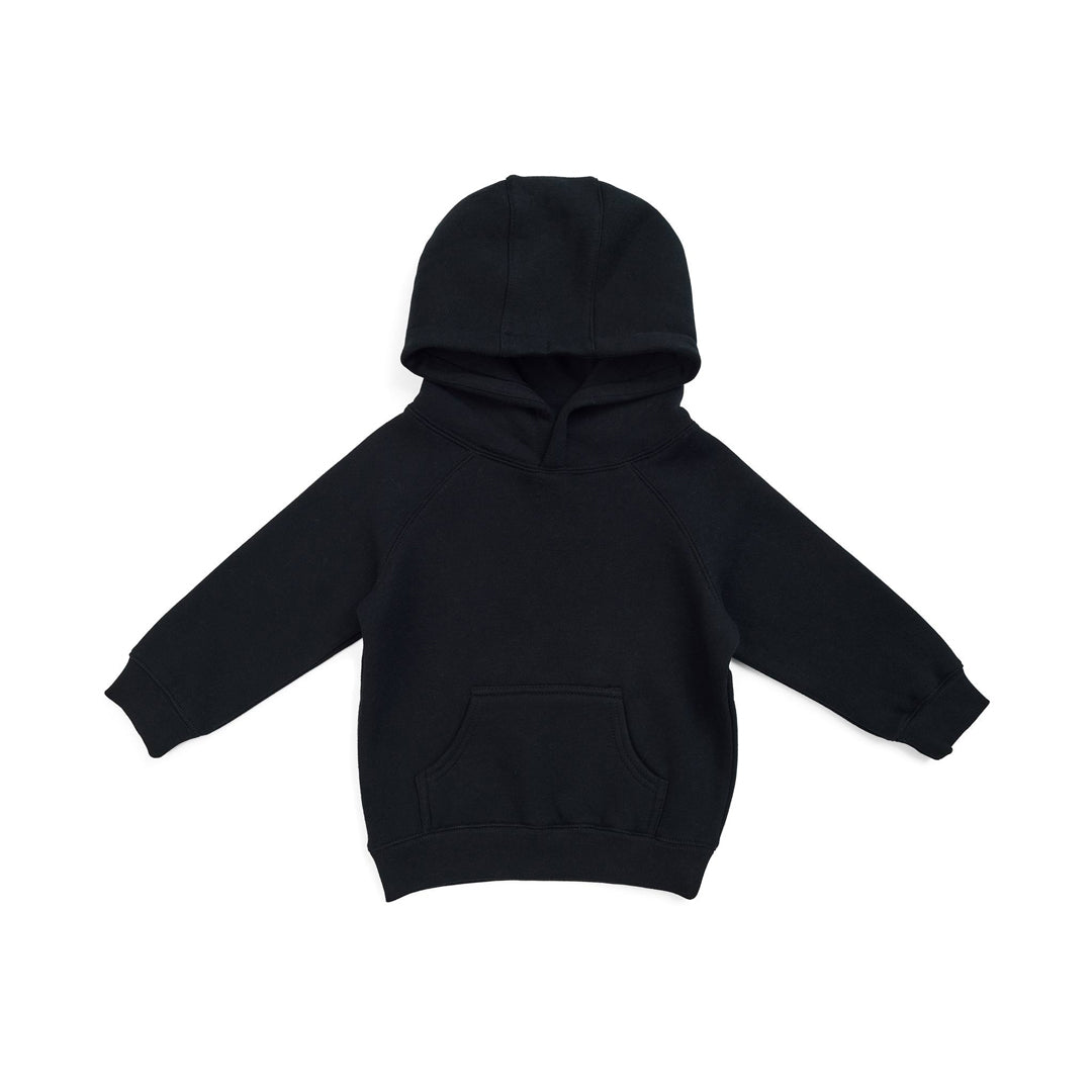 House of Uniforms The Cotton Care Pull On Hoodie | Infants Ramo Black