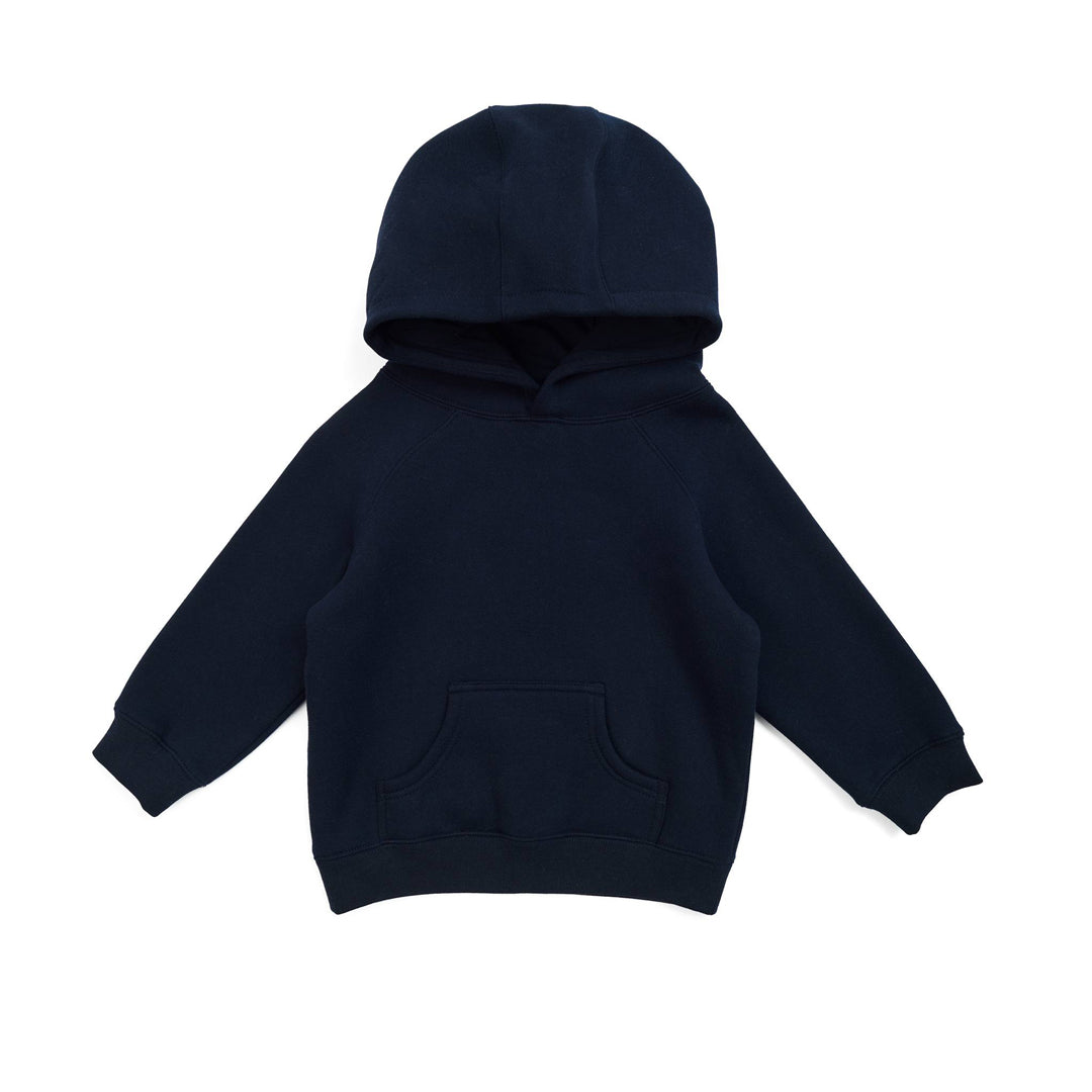 House of Uniforms The Cotton Care Pull On Hoodie | Infants Ramo Navy