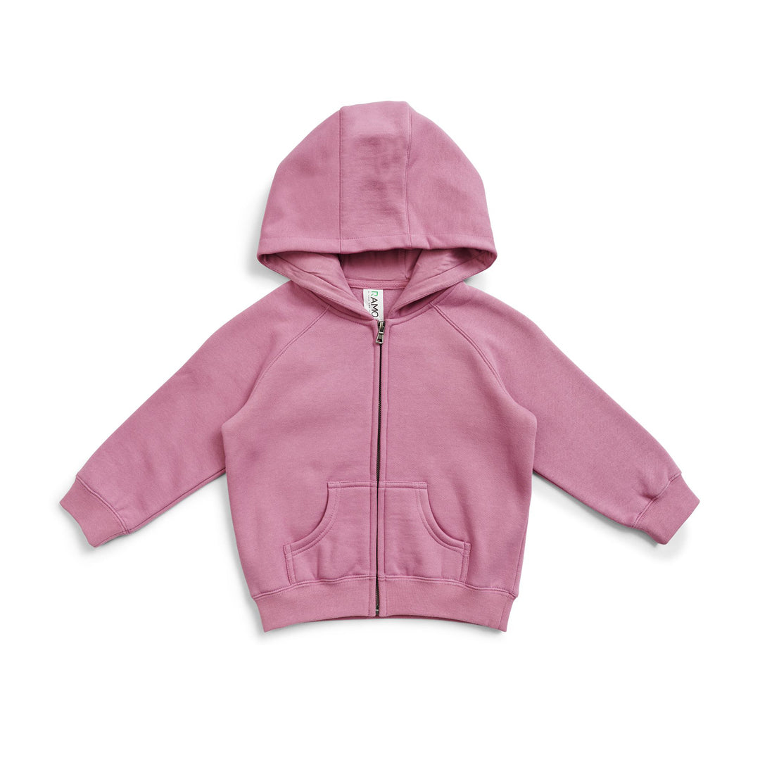 House of Uniforms The Cotton Care Zip Hoodie | Infants Ramo Pink