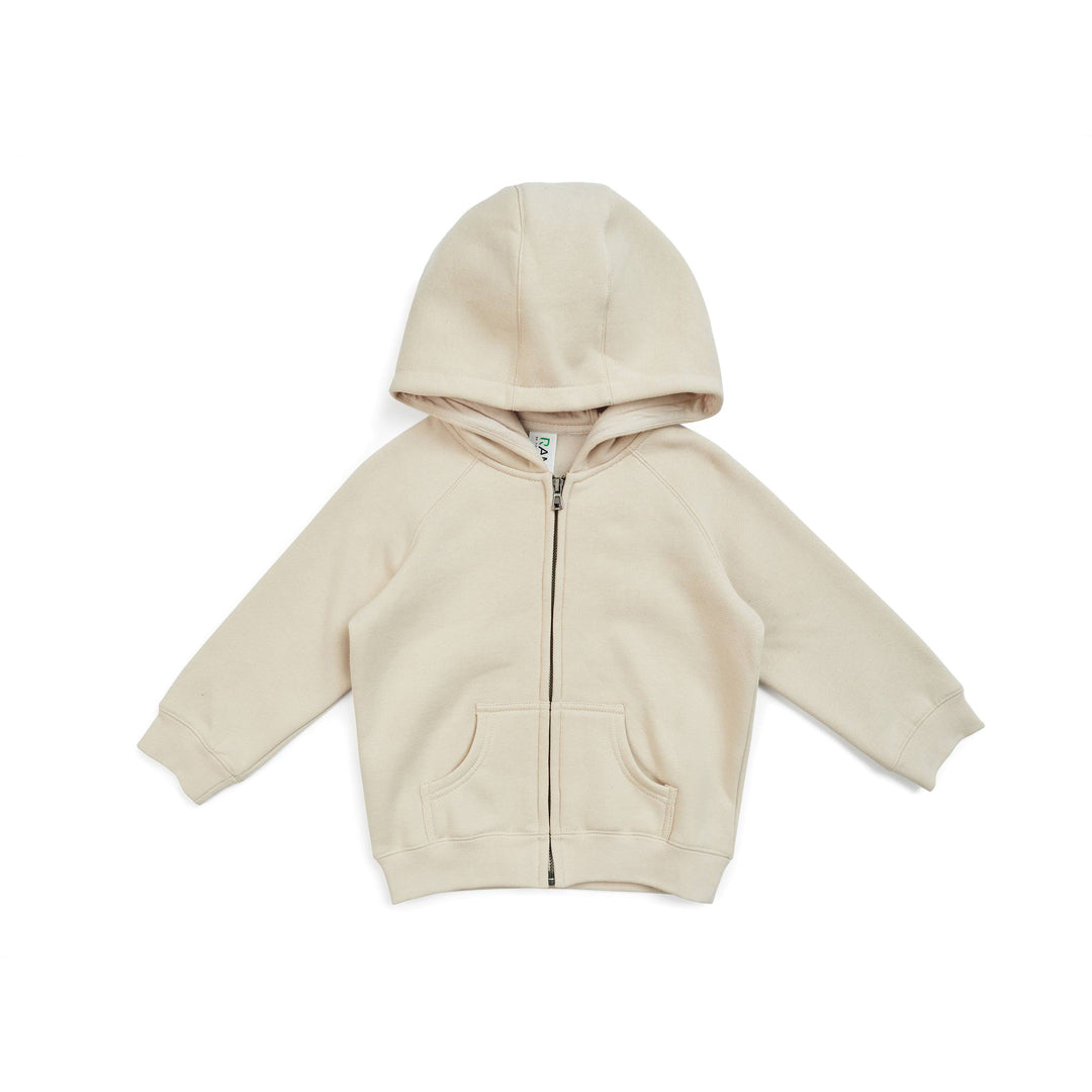House of Uniforms The Cotton Care Zip Hoodie | Infants Ramo Natural
