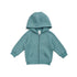 House of Uniforms The Cotton Care Zip Hoodie | Infants Ramo Slate Gr