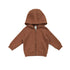 House of Uniforms The Cotton Care Zip Hoodie | Infants Ramo Toffee