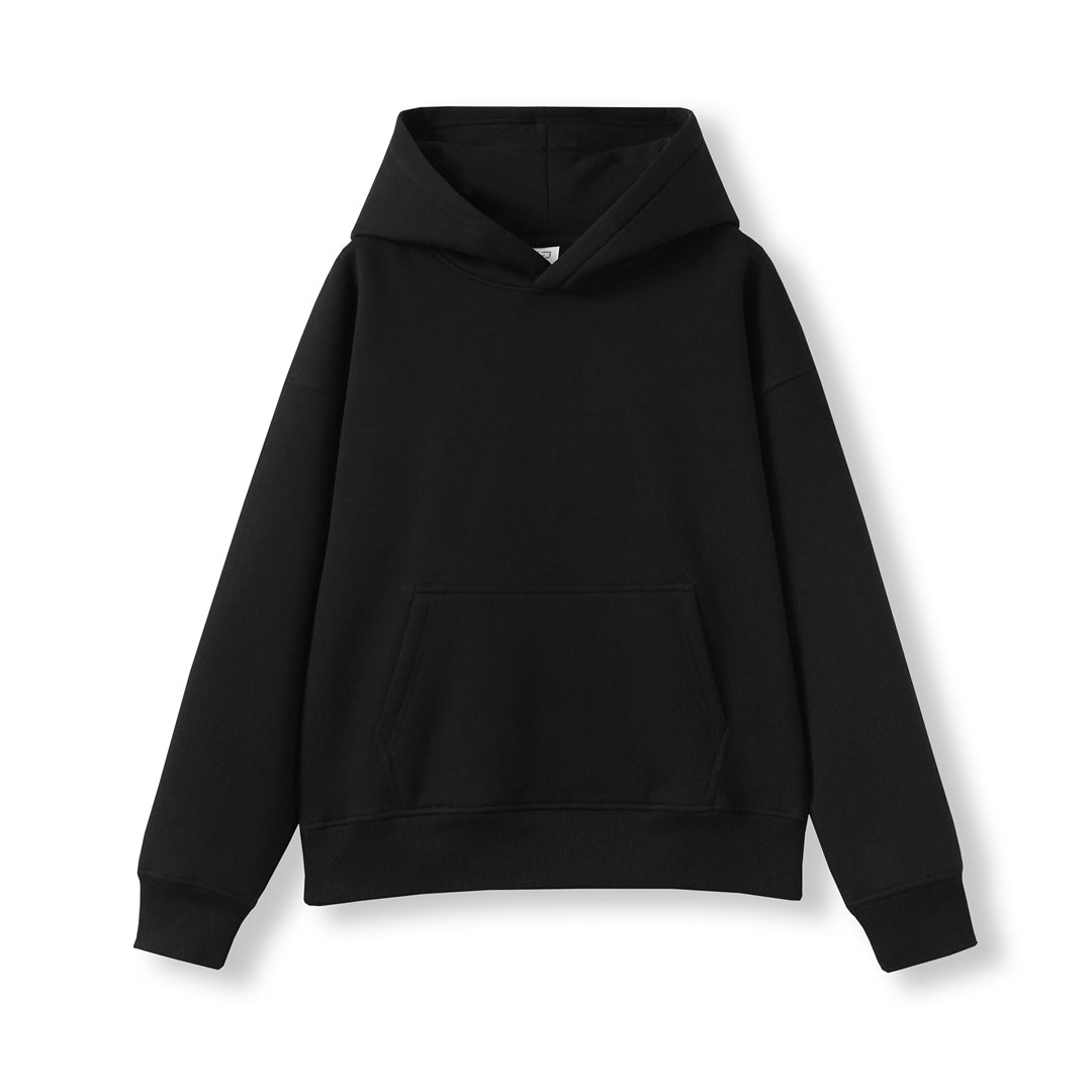 House of Uniforms The Easy Fit Hoodie | Kids Ramo Black