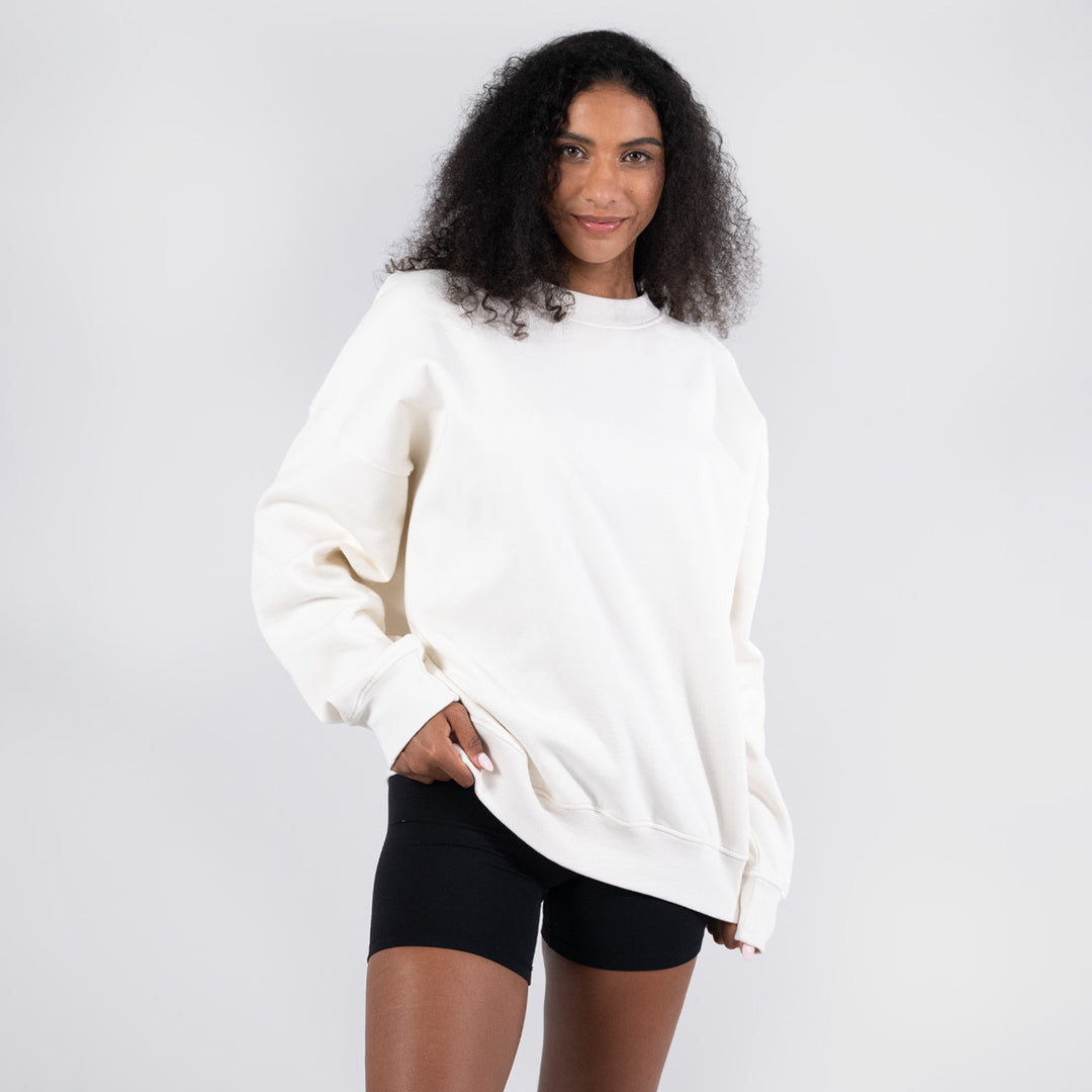 House of Uniforms The Easy Fit Crew Neck Fleece Jumper | Adults Ramo