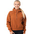 House of Uniforms The Cotton Care Half Zip Hoodie | Ladies Ramo