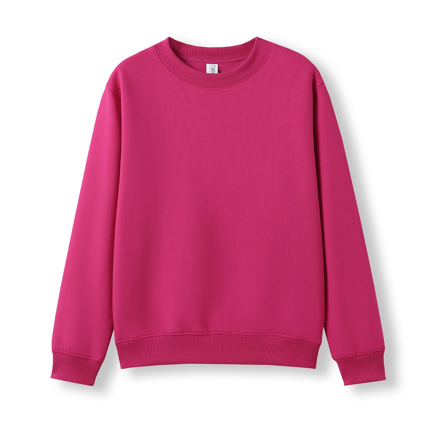 House of Uniforms The Crew Neck Sloppy Joe | Kids Ramo Hot Pink