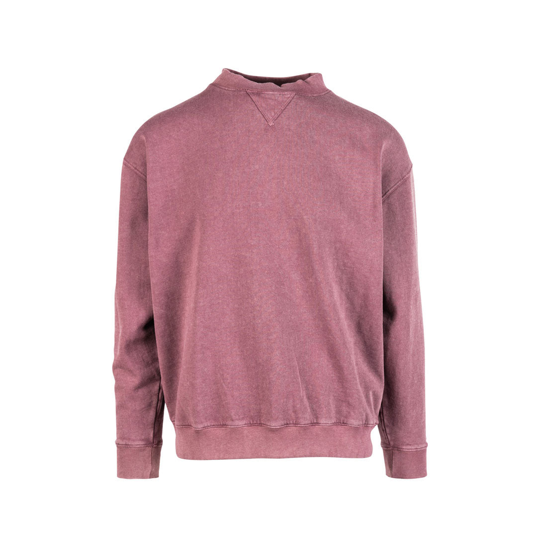 House of Uniforms The Stone Wash Sweatshirt | Unisex Ramo Mauve1