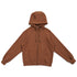 House of Uniforms The Cotton Care Zip Through Hoodie | Ladies Ramo Toffee