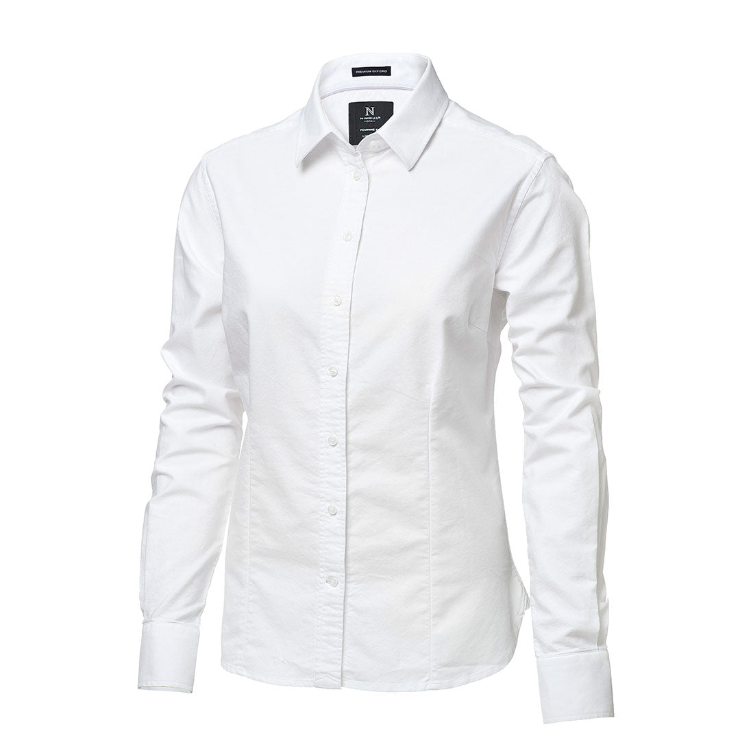 House of Uniforms The Rochester Shirt | Ladies Nimbus White