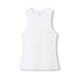 House of Uniforms The Combed Cotton Tank | Ladies Ramo White