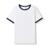 House of Uniforms The Ringer Tee | Adults Ramo White/Navy