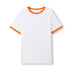House of Uniforms The Ringer Tee | Adults Ramo White/Orange