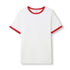 House of Uniforms The Ringer Tee | Adults Ramo White/Red