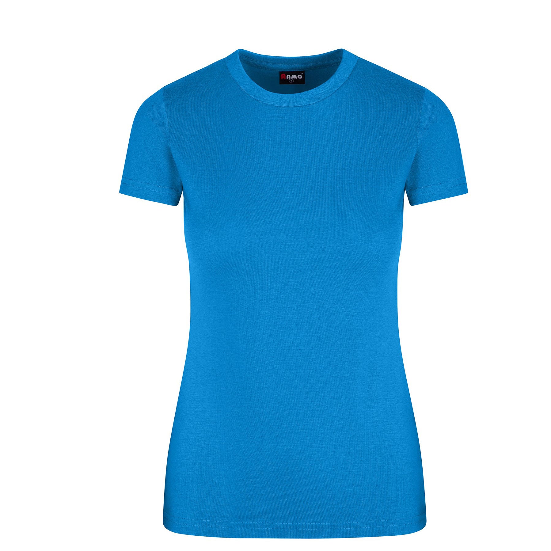 House of Uniforms The Slim Fit Tee | Ladies Ramo Azure
