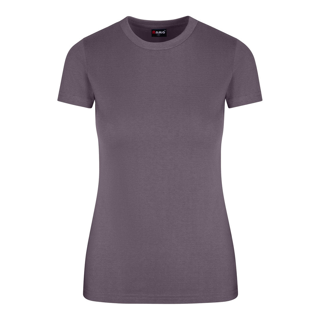 House of Uniforms The Slim Fit Tee | Ladies Ramo Charcoal