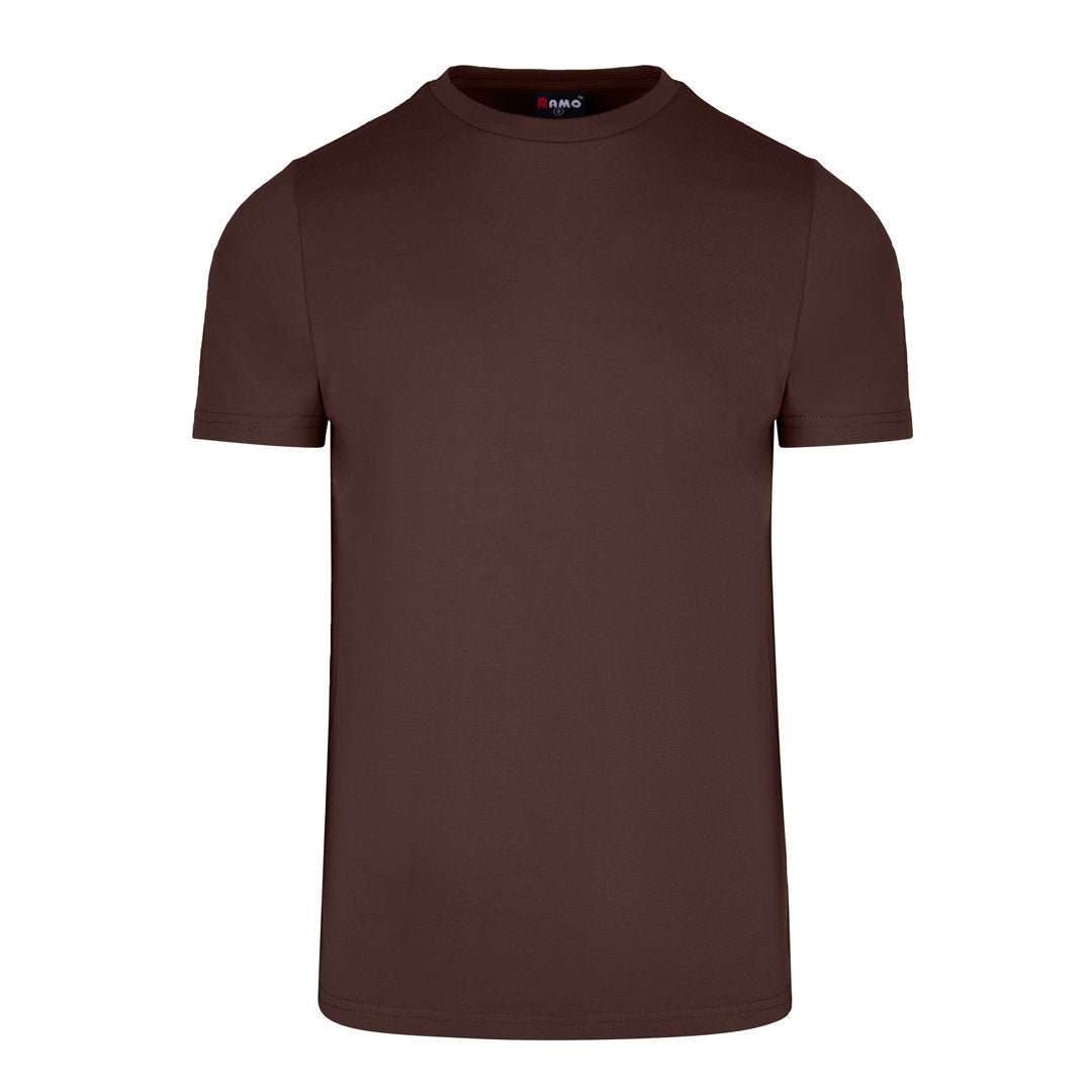 House of Uniforms The Slim Fit Tee | Mens Ramo Brown