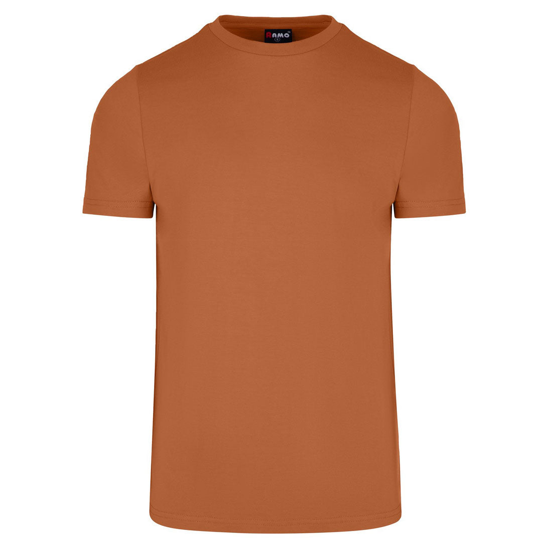 House of Uniforms The Slim Fit Tee | Mens Ramo Chestnut