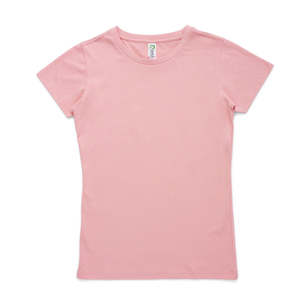 House of Uniforms The Earth Care Tee | Ladies Ramo Pink