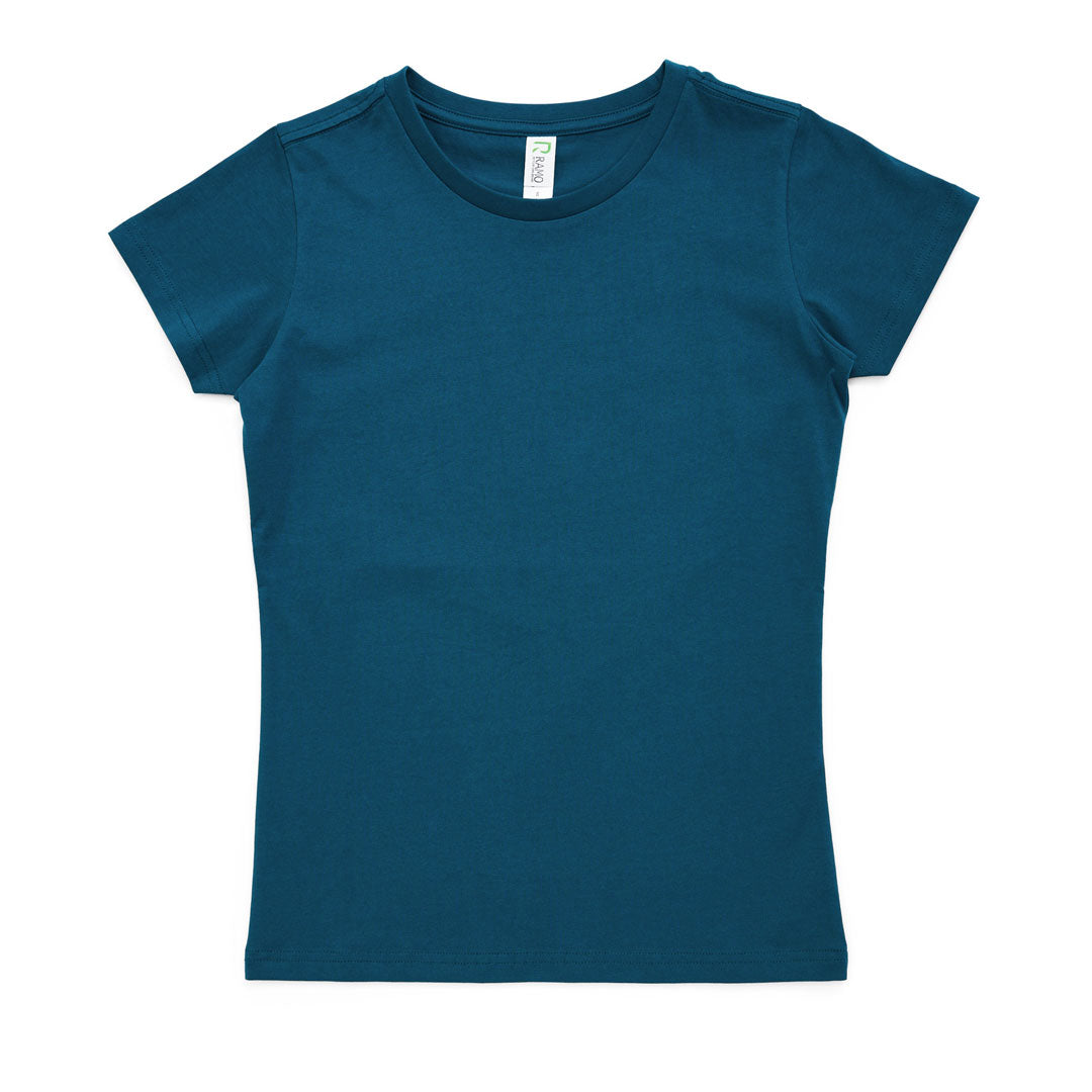 House of Uniforms The Earth Care Tee | Ladies Ramo Fresh Teal