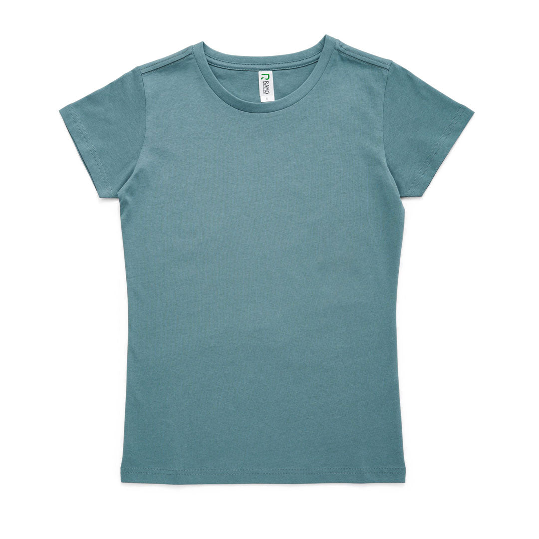 House of Uniforms The Earth Care Tee | Ladies Ramo Slate Gr