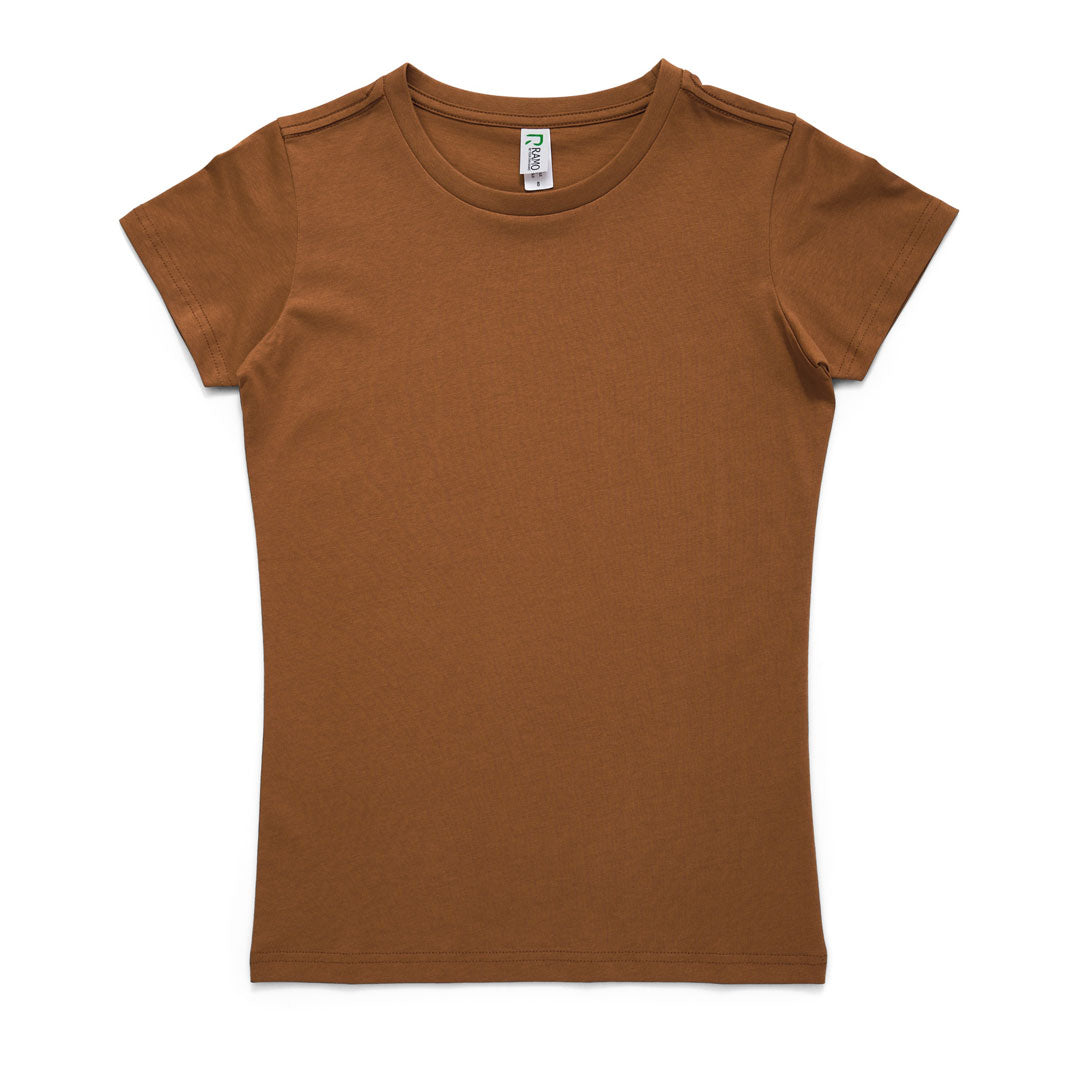 House of Uniforms The Earth Care Tee | Ladies Ramo Toffee