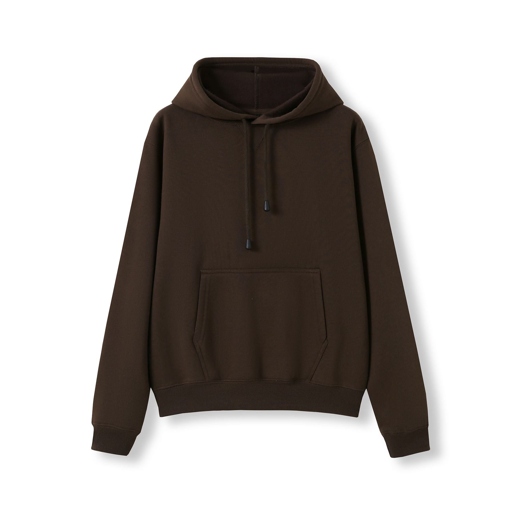 House of Uniforms The Kangaroo Pocket Pull On Hoodie | Ladies Ramo Brown