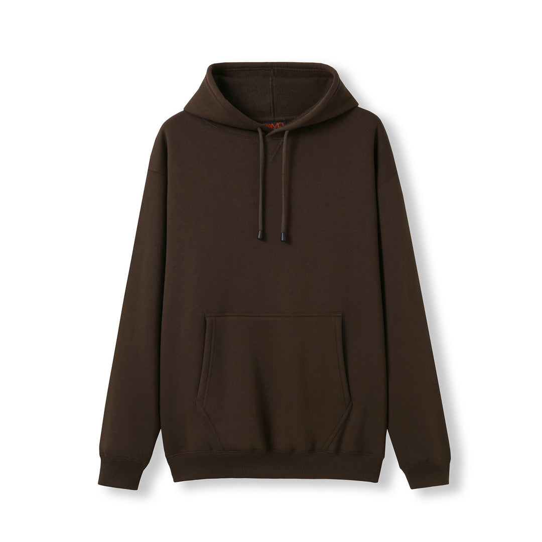 House of Uniforms The Kangaroo Pocket Hoodie | Mens Ramo Brown