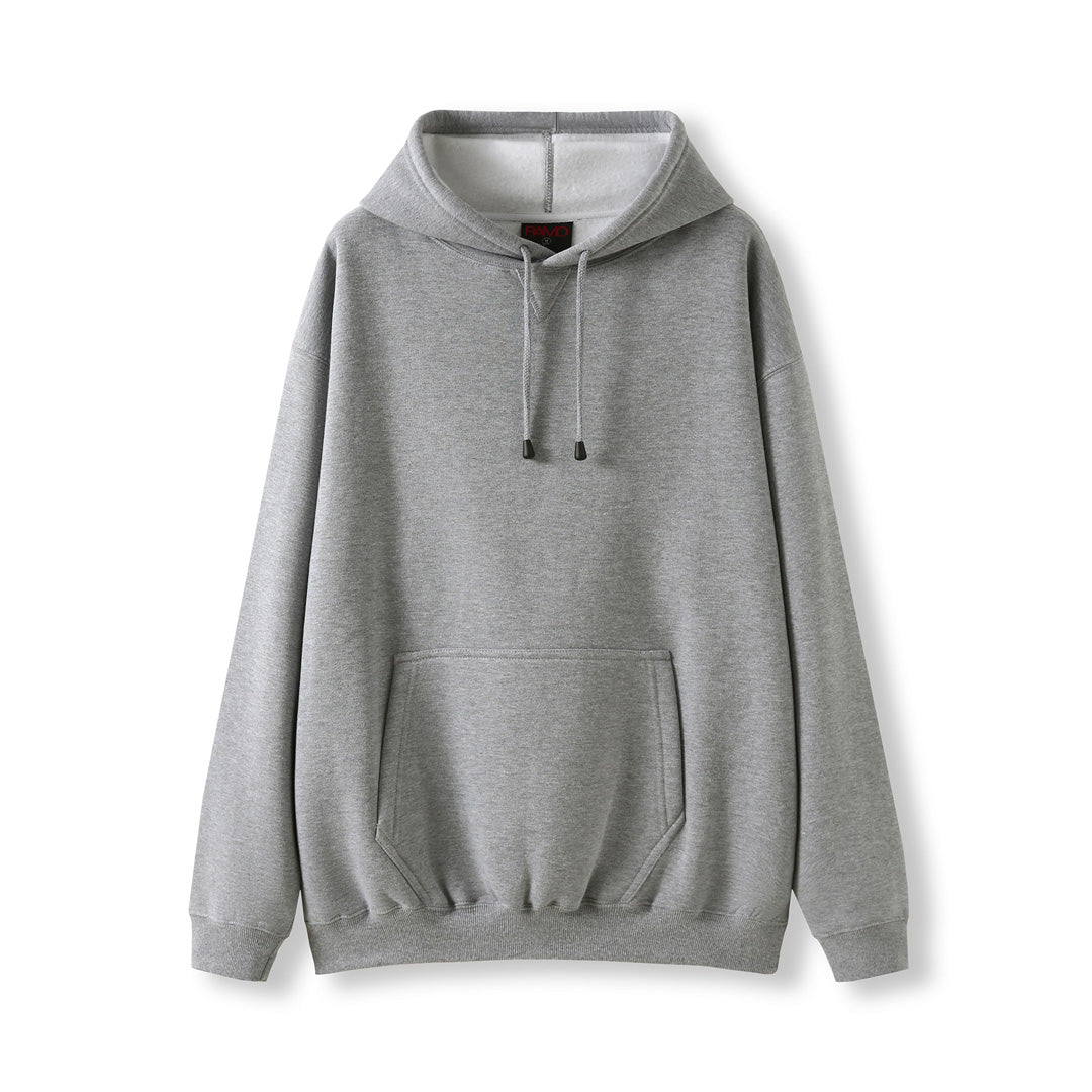 House of Uniforms The Kangaroo Pocket Hoodie | Mens Ramo Grey Marle