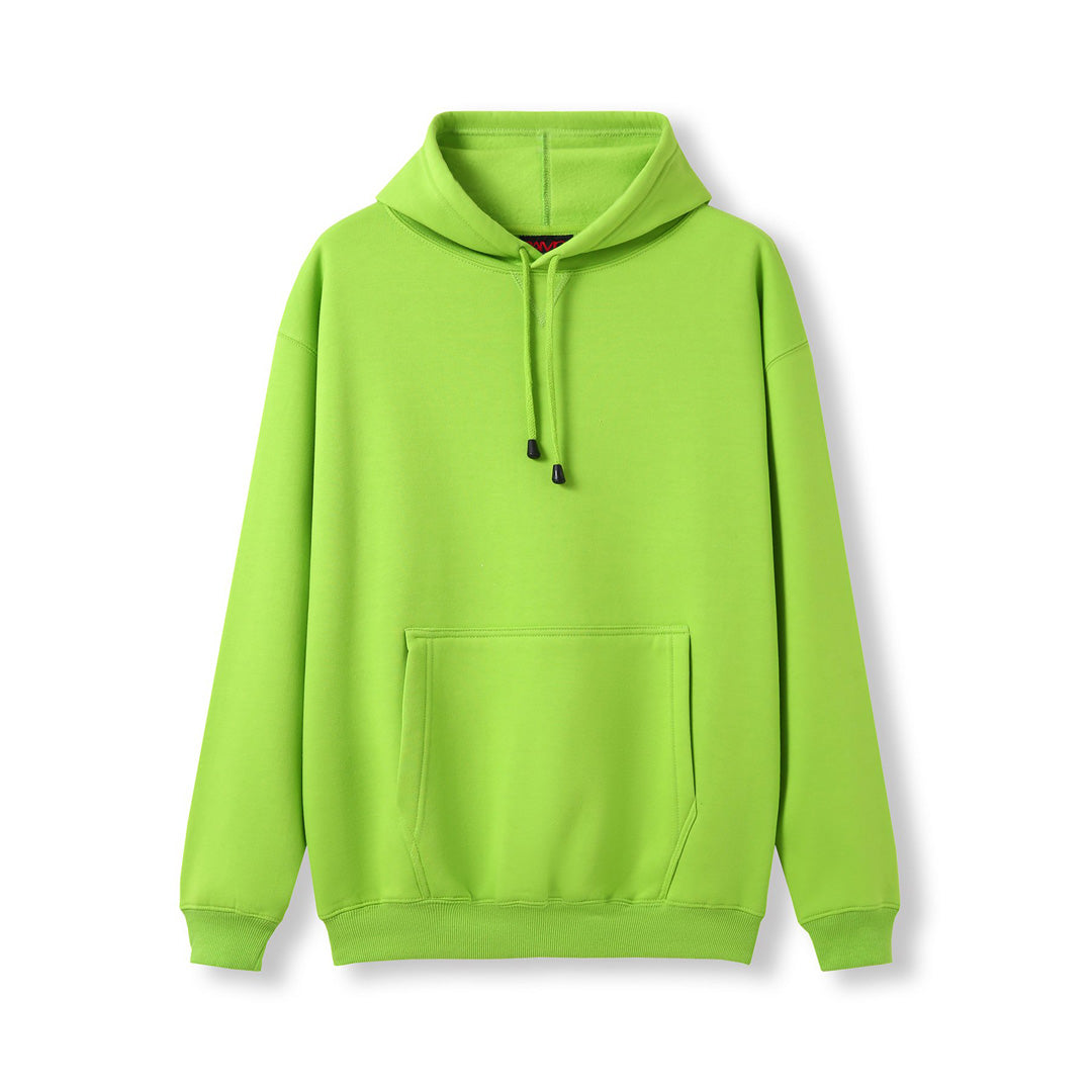 House of Uniforms The Kangaroo Pocket Hoodie | Mens Ramo Lime
