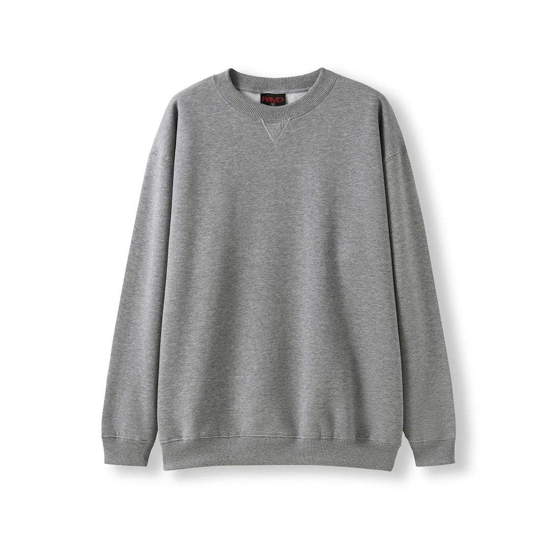 House of Uniforms The Crew Neck Sloppy Joe | Adults Ramo Grey Marle