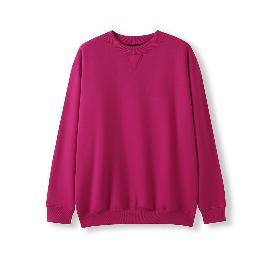 House of Uniforms The Crew Neck Sloppy Joe | Adults Ramo Hot Pink