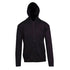 House of Uniforms The Kangaroo Pocket Zipped Hoodie | Mens Ramo Black