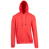 House of Uniforms The Kangaroo Pocket Zipped Hoodie | Mens Ramo Coral Red